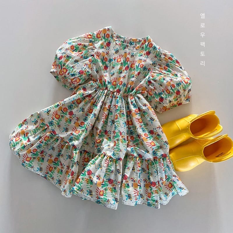 YELLOW FACTORY - Korean Children Fashion - #Kfashion4kids - E Comfortable One-piece - 5