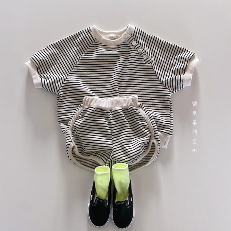 YELLOW FACTORY - Korean Children Fashion - #Kfashion4kids - Wow Top Bottom Set