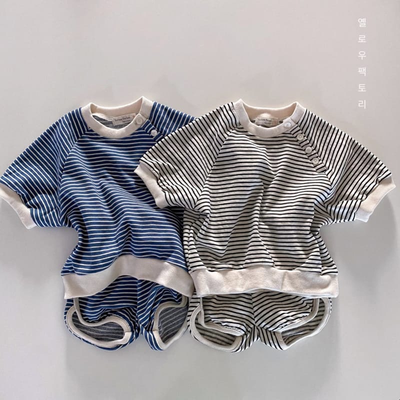 YELLOW FACTORY - Korean Children Fashion - #Kfashion4kids - Wow Top Bottom Set - 5