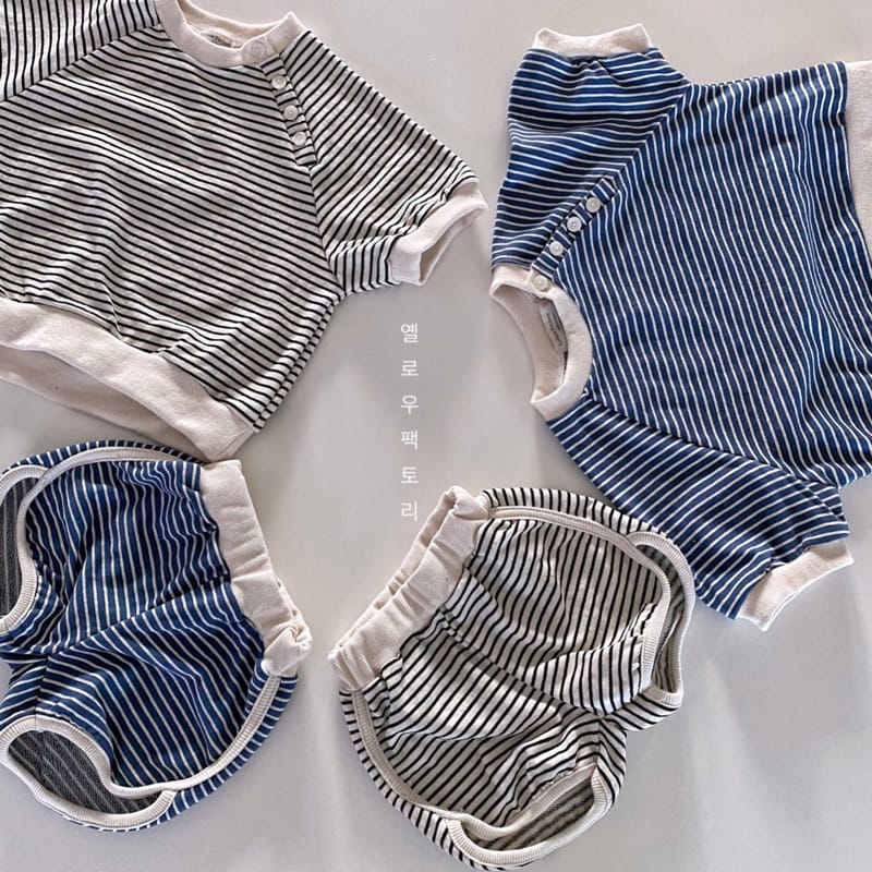YELLOW FACTORY - Korean Children Fashion - #Kfashion4kids - Wow Top Bottom Set - 9