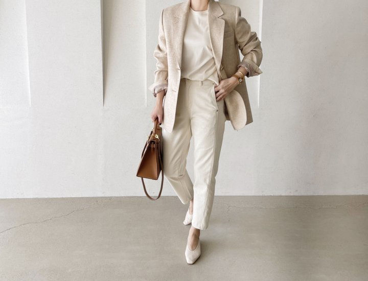 AFTERGLOW - Korean Women Fashion - #Kfashion - Remer Linen Jacket - 6