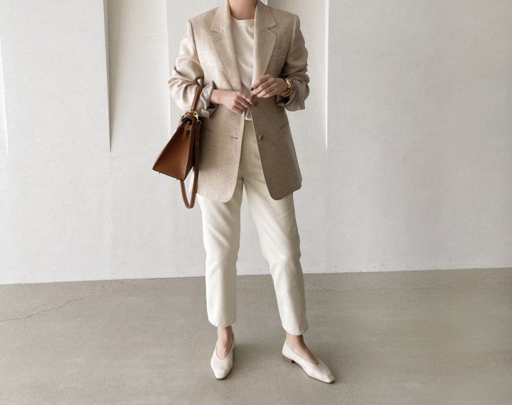 AFTERGLOW - Korean Women Fashion - #Kfashion - Remer Linen Jacket - 8
