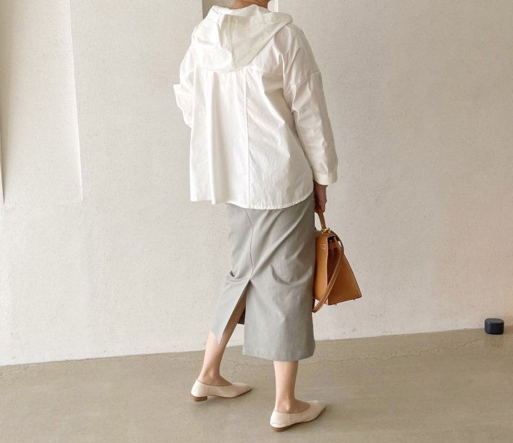 AFTERGLOW - Korean Women Fashion - #Kfashion - Cotton Half Banding Skirt - 6