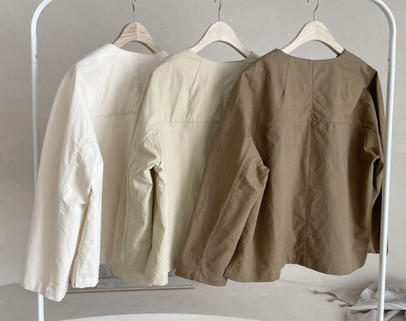 AFTERGLOW - Korean Women Fashion - #Kfashion - Page Linen Jacket - 2