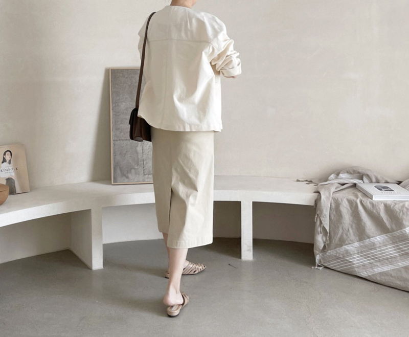 AFTERGLOW - Korean Women Fashion - #Kfashion - Page Linen Jacket - 7