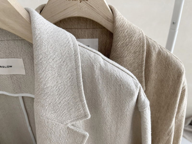 AFTERGLOW - Korean Women Fashion - #Kfashion - Ludia Linen Jacket - 4