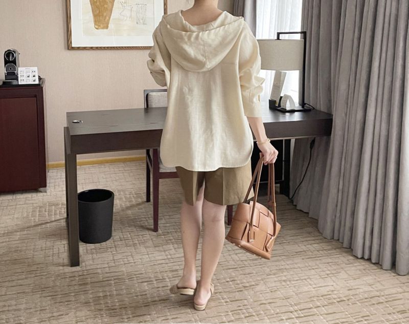 AFTERGLOW - Korean Women Fashion - #Kfashion - Page Linen Short Pants - 7