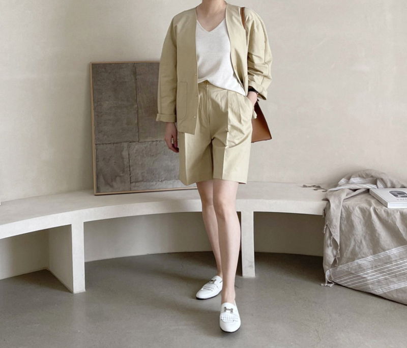 AFTERGLOW - Korean Women Fashion - #Kfashion - Page Linen Short Pants - 8