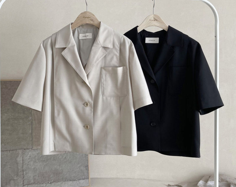 AFTERGLOW - Korean Women Fashion - #Kfashion - The Cash Short Jacket