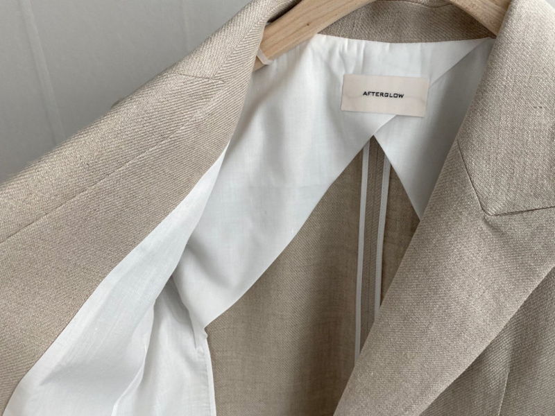 AFTERGLOW - Korean Women Fashion - #Kfashion - Dear Linen Jacket - 2