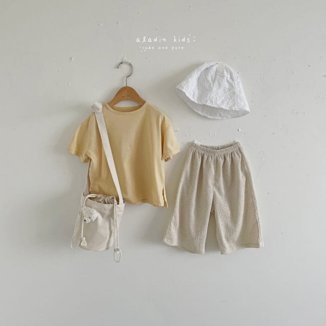 ALADIN - Korean Children Fashion - #Kfashion4kids - Linen Dots Wide Pants with Mom - 10