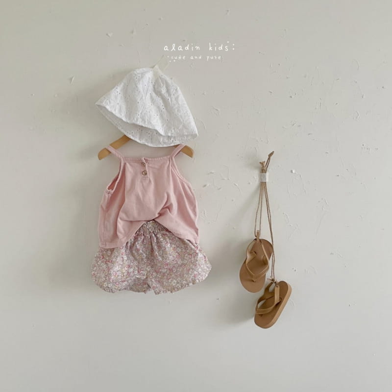 ALADIN - Korean Children Fashion - #Kfashion4kids - Butter Pink Top Bottom Set