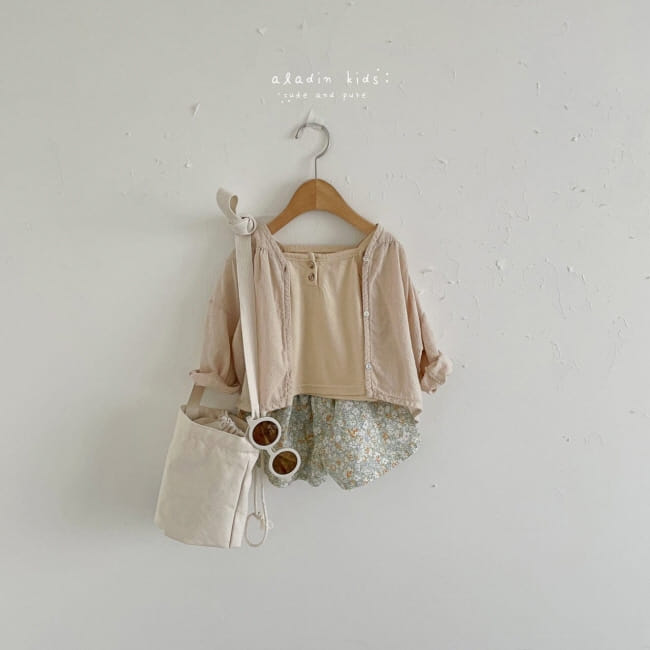ALADIN - Korean Children Fashion - #Kfashion4kids - Butter Pink Top Bottom Set - 6