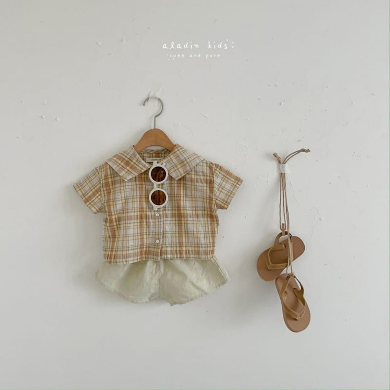 ALADIN - Korean Children Fashion - #Kfashion4kids - Sailor Top Bottom Set