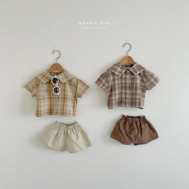 ALADIN - Korean Children Fashion - #Kfashion4kids - Sailor Top Bottom Set - 2