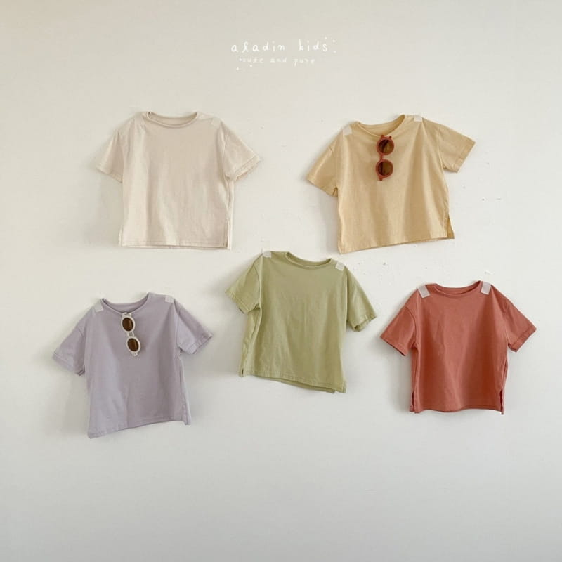 ALADIN - Korean Children Fashion - #Kfashion4kids - Crayon Long Tee with Mom