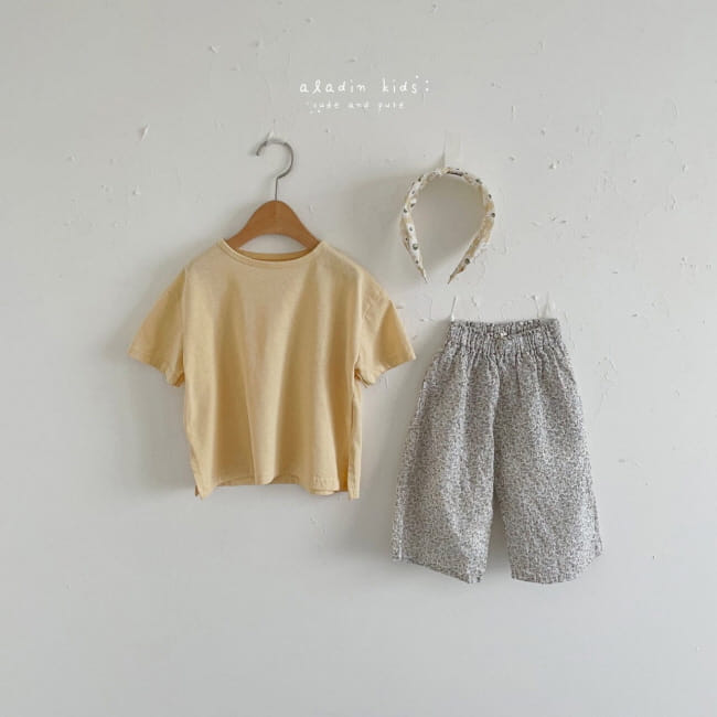 ALADIN - Korean Children Fashion - #Kfashion4kids - Flower Wide Pants - 7