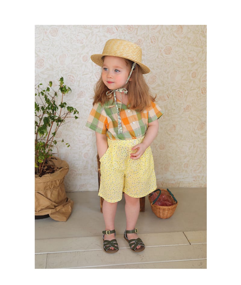 AMBER - Korean Children Fashion - #Kfashion4kids - Pony Crop Blouse