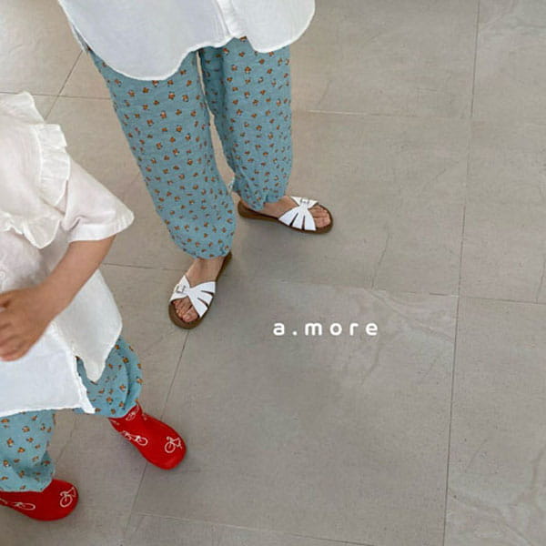 AMORE - Korean Children Fashion - #Kfashion4kids - Floral Pants - 4