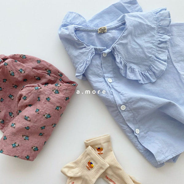 AMORE - Korean Children Fashion - #Kfashion4kids - Frill Blouse  - 2