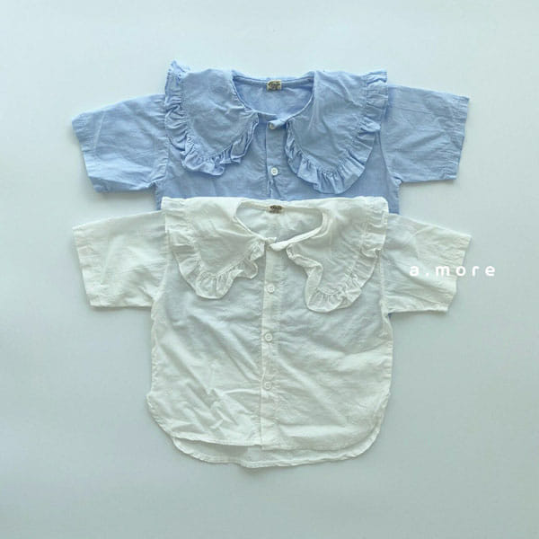 AMORE - Korean Children Fashion - #Kfashion4kids - Frill Blouse  - 3