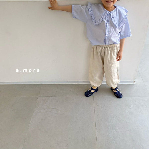 AMORE - Korean Children Fashion - #Kfashion4kids - Frill Blouse  - 5