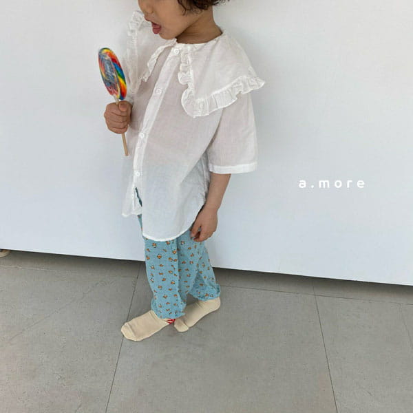 AMORE - Korean Children Fashion - #Kfashion4kids - Frill Blouse  - 8