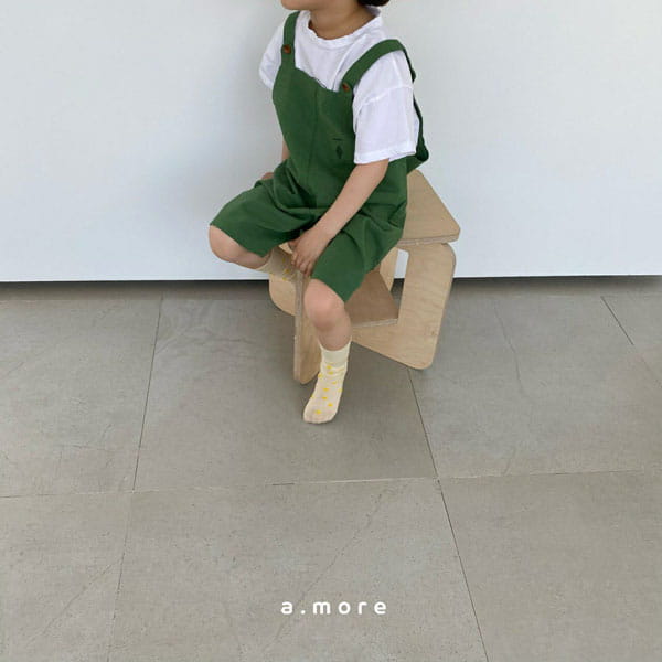 AMORE - Korean Children Fashion - #Kfashion4kids - Dia Dungarees - 3