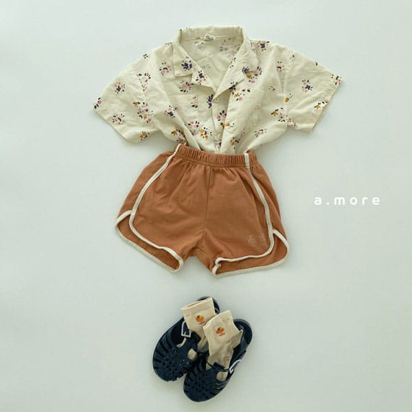 AMORE - Korean Children Fashion - #Kfashion4kids - Flower Shirt