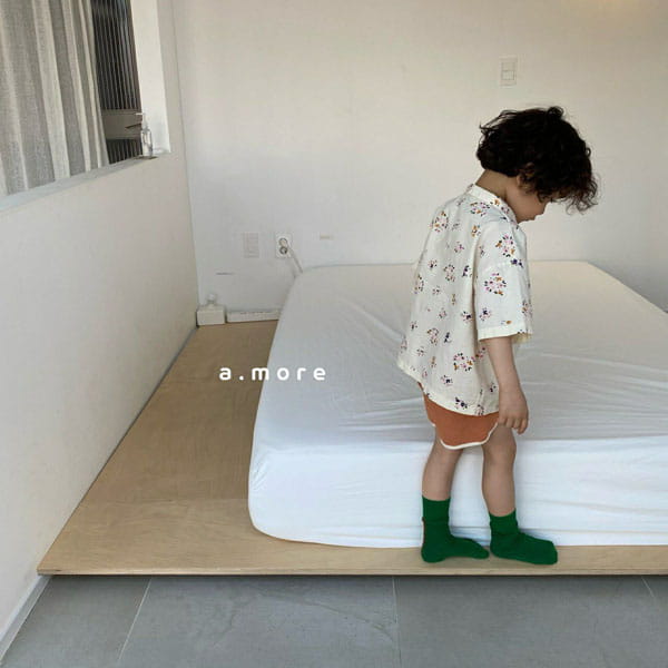 AMORE - Korean Children Fashion - #Kfashion4kids - Flower Shirt - 5