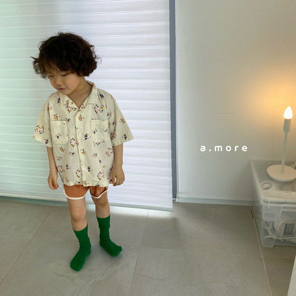 AMORE - Korean Children Fashion - #Kfashion4kids - Flower Shirt - 8