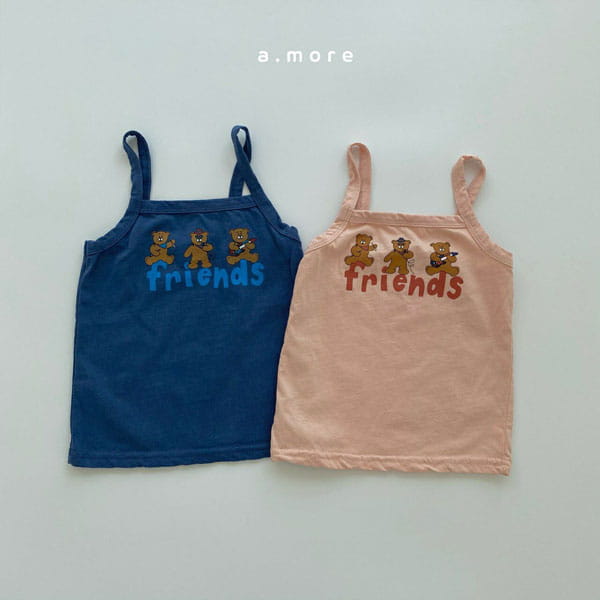 AMORE - Korean Children Fashion - #Kfashion4kids - Frien Sleeveless - 2
