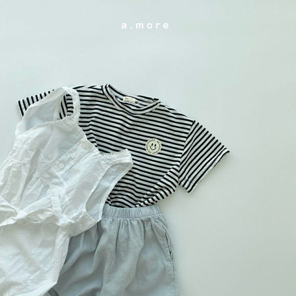AMORE - Korean Children Fashion - #Kfashion4kids - Mom Mini Smile Tee