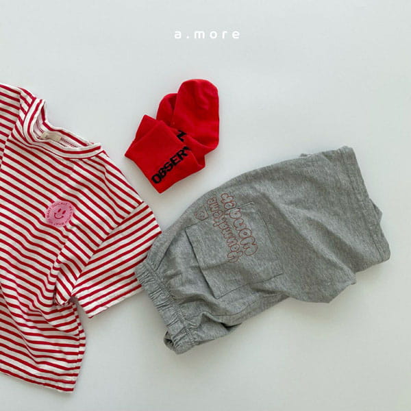 AMORE - Korean Children Fashion - #Kfashion4kids - Mom Mini Smile Tee - 2
