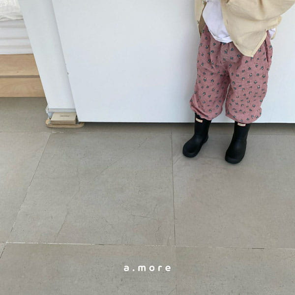 AMORE - Korean Children Fashion - #Kfashion4kids - Mom Floral Pants - 5