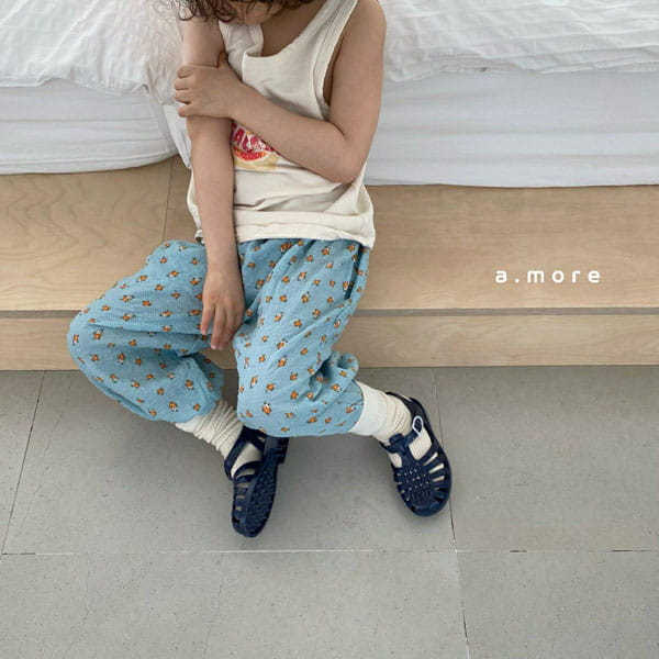 AMORE - Korean Children Fashion - #Kfashion4kids - Mom Floral Pants - 7