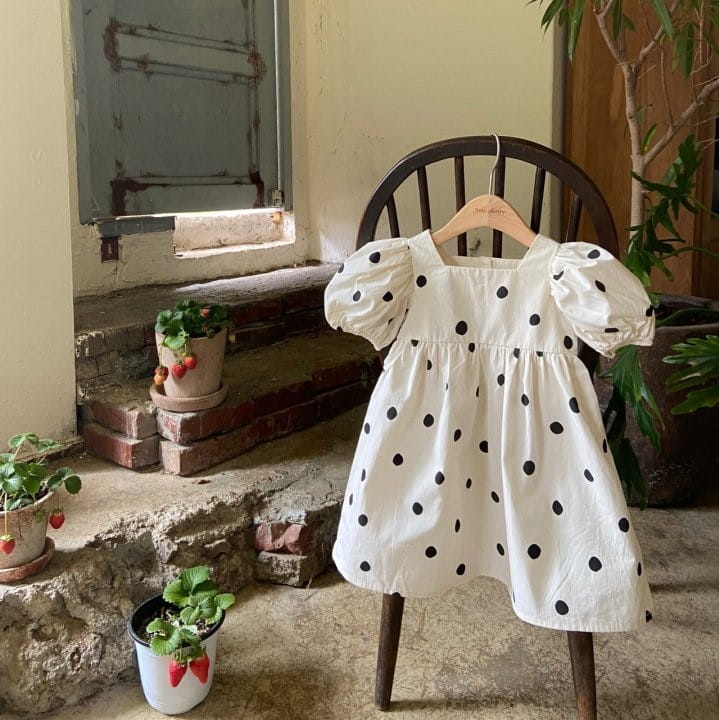 ANNE SHIRLEY - Korean Children Fashion - #Kfashion4kids - Dots One-piece - 11