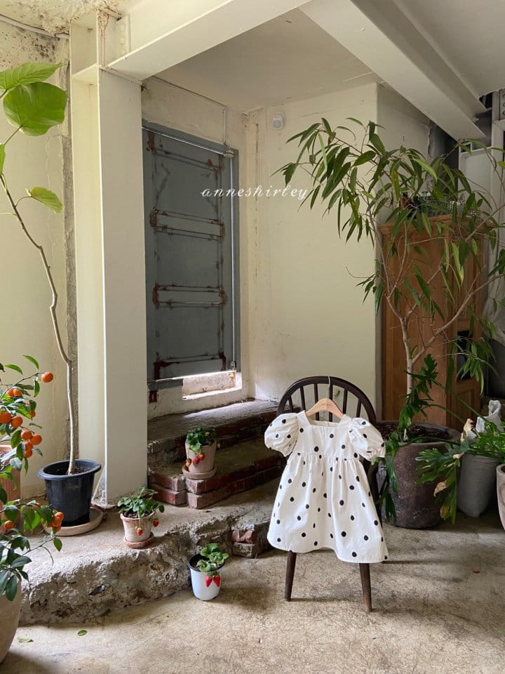 ANNE SHIRLEY - Korean Children Fashion - #Kfashion4kids - Dots One-piece - 3