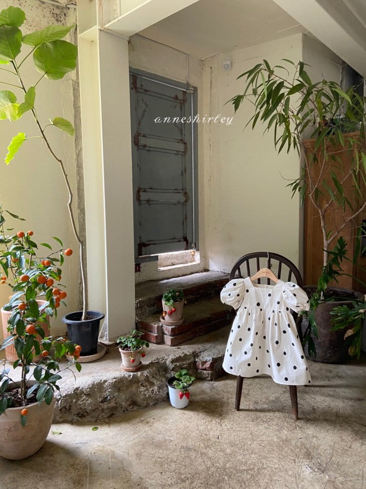 ANNE SHIRLEY - Korean Children Fashion - #Kfashion4kids - Dots One-piece - 4