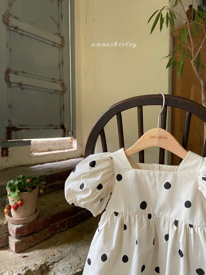 ANNE SHIRLEY - Korean Children Fashion - #Kfashion4kids - Dots One-piece - 8