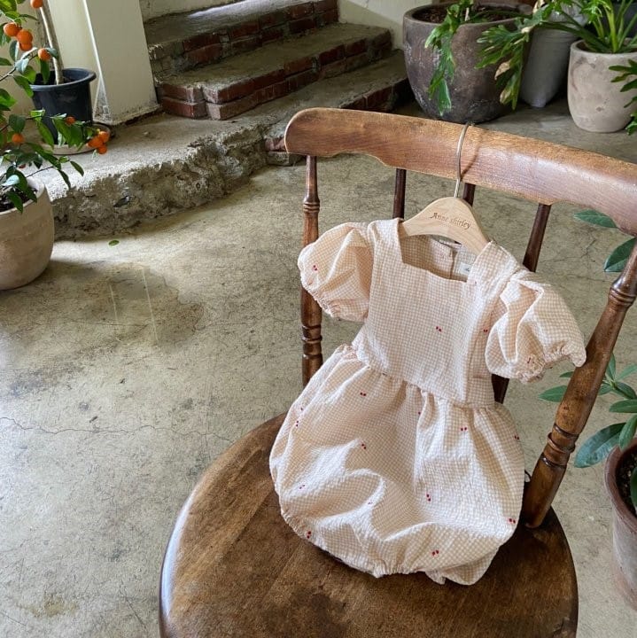 ANNE SHIRLEY - Korean Children Fashion - #Kfashion4kids - Cherry Cok Bodysuit - 2