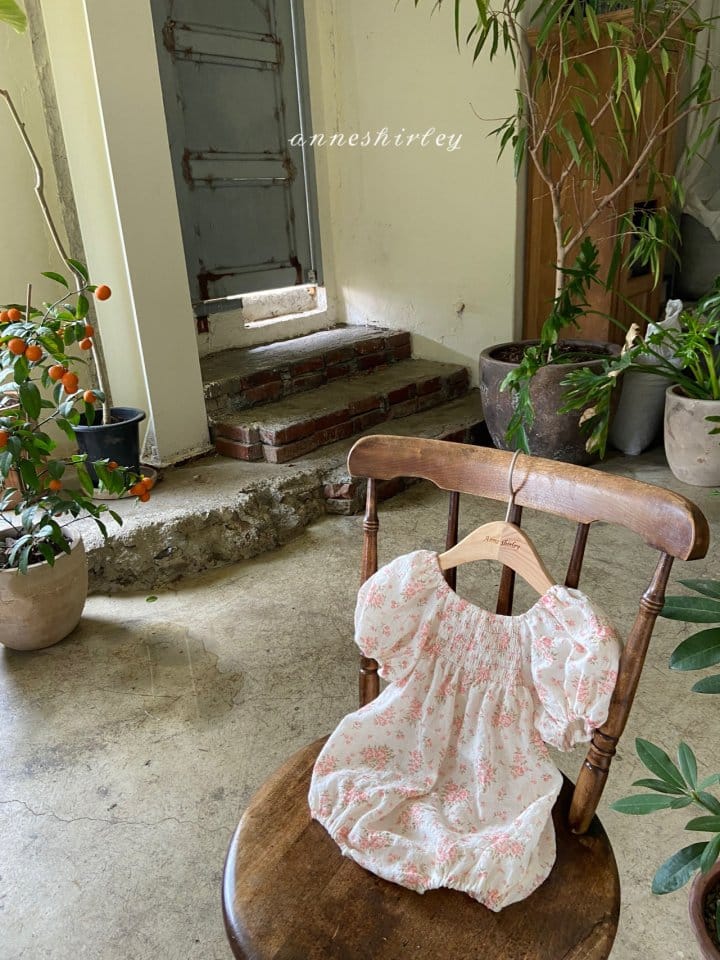 ANNE SHIRLEY - Korean Children Fashion - #Kfashion4kids - Lovely Smocked Bodysuit - 12