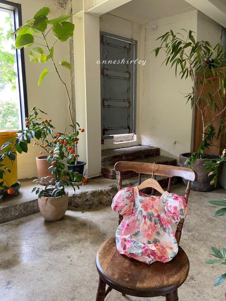 ANNE SHIRLEY - Korean Children Fashion - #Kfashion4kids - Diana Flower Bodysuit - 12