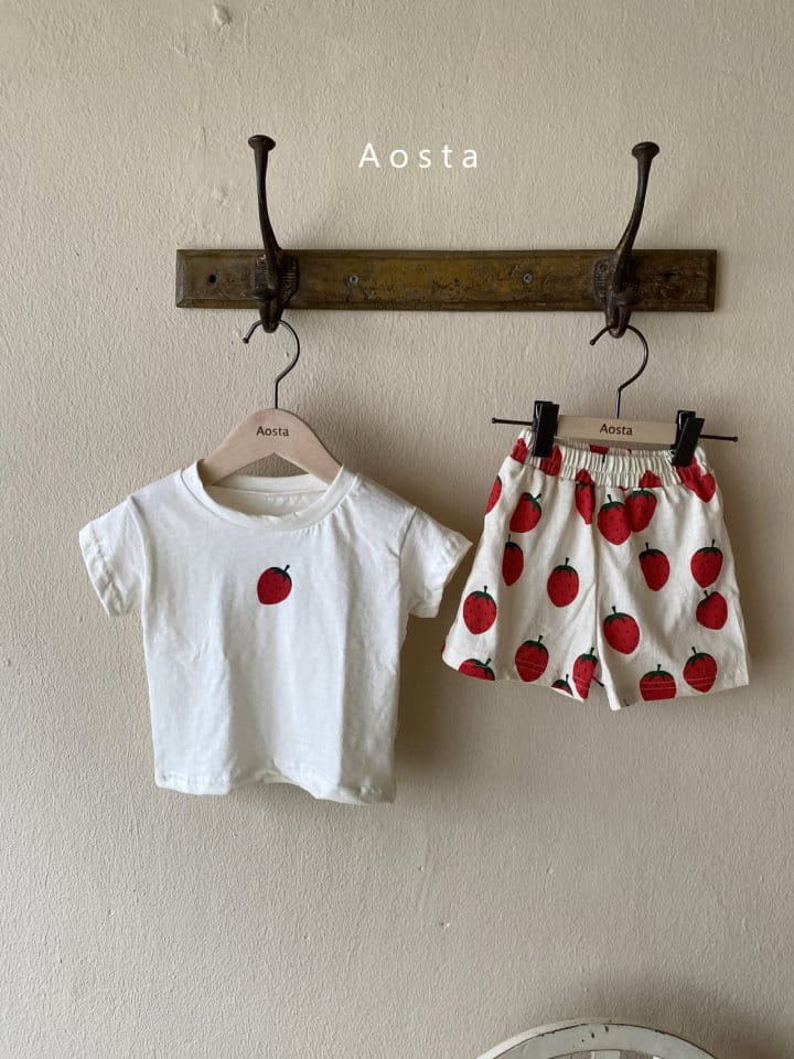 AOSTA - Korean Children Fashion - #Kfashion4kids - Starwberry Bear Shorts with Mom - 10
