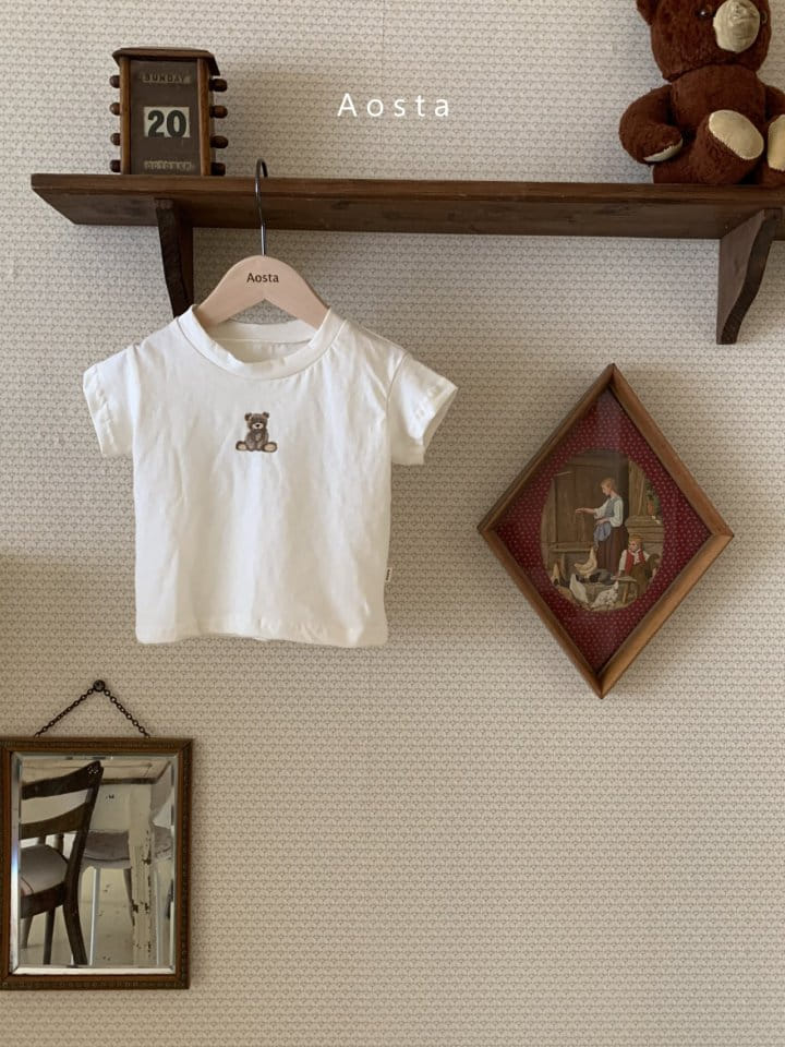 AOSTA - Korean Children Fashion - #Kfashion4kids - Bear Tee with Mom - 4