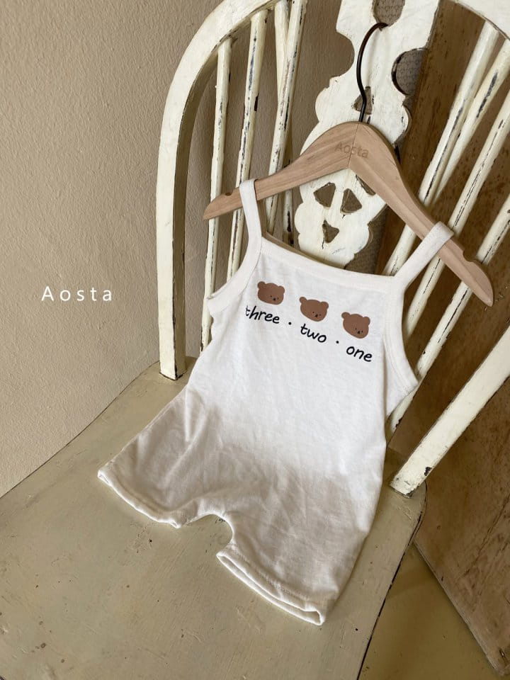AOSTA - Korean Children Fashion - #Kfashion4kids - The Three Bears Bodysuit - 4