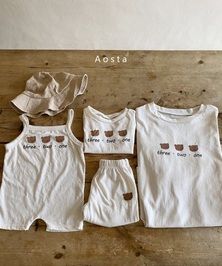 AOSTA - Korean Children Fashion - #Kfashion4kids - The Three Bears Bodysuit - 5
