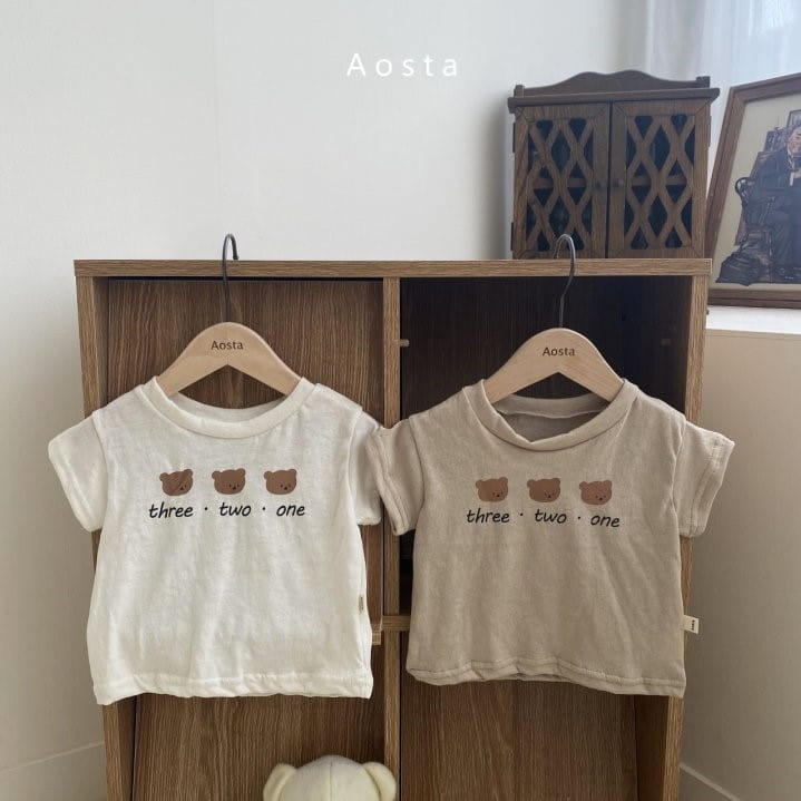 AOSTA - Korean Children Fashion - #Kfashion4kids - The Three Bears Tee with Mom