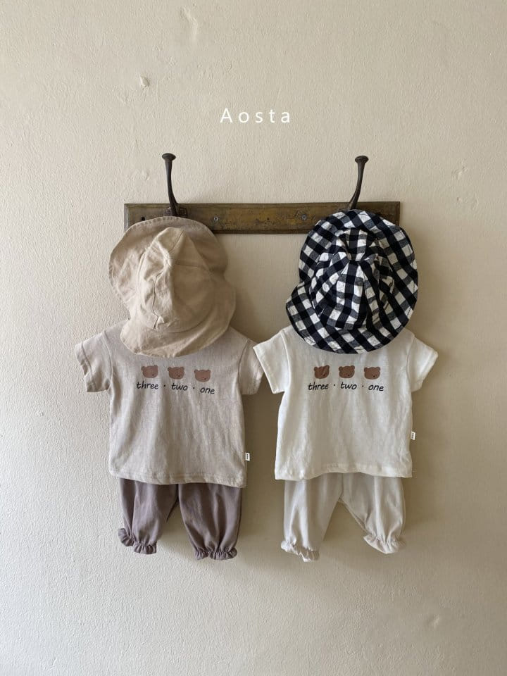 AOSTA - Korean Children Fashion - #Kfashion4kids - The Three Bears Tee with Mom - 4