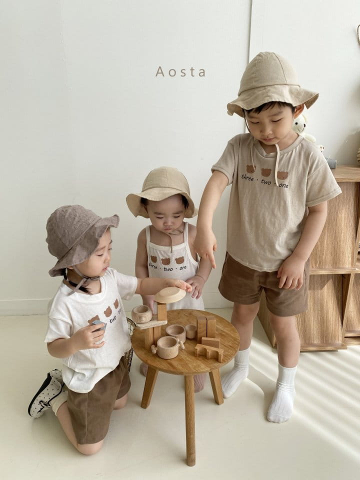 AOSTA - Korean Children Fashion - #Kfashion4kids - The Three Bears Tee with Mom - 5